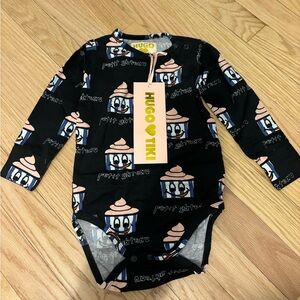Hugo Loves Tiki One Piece Baby Bodysuit NWT size 18/24 months